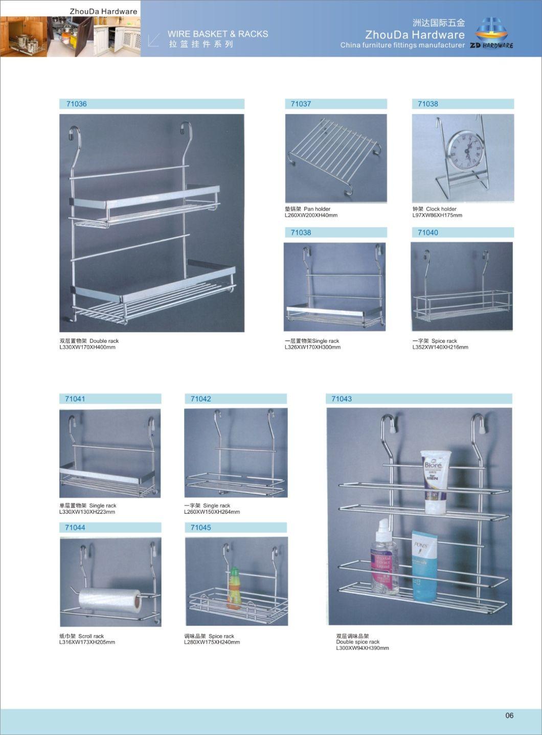 Kitchen Double Rack Triple Rack Bathroom Hardware Fittings Shelf