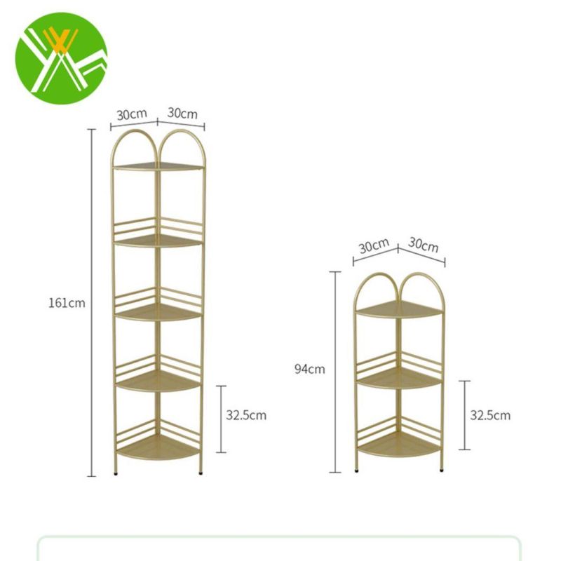 Retro Bathroom Space Saver Rack Simple Luxury Bathroom Toilet Rack for Bathroom Decoration