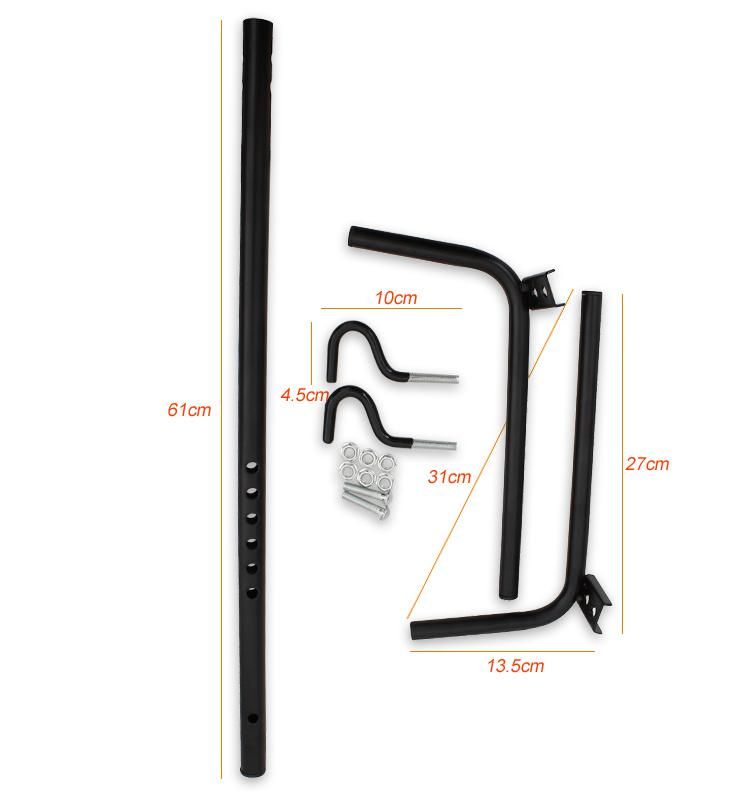 Adjustable Repair Rack Vertical Single Bicycle Bicycle Frame Garage Floor Storage Rack