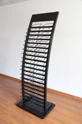 Metal Exhibition Steel Storage Wire Supermarket Store Gird Wine Fruit Retail Mesh Pegboard Floor Display Stand Shelf Rack