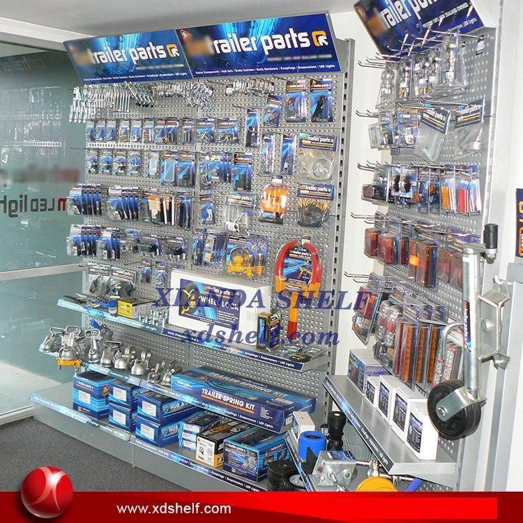 Shelf Display Fixtures Rack Wire Mesh Accessories Stand Hardware Store with High Quality