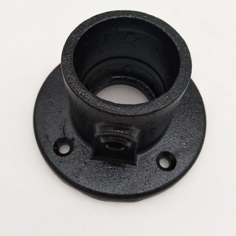 26.9mm Base Flange Key Pipe Clamp Joints Pipe Fittings for Handrail