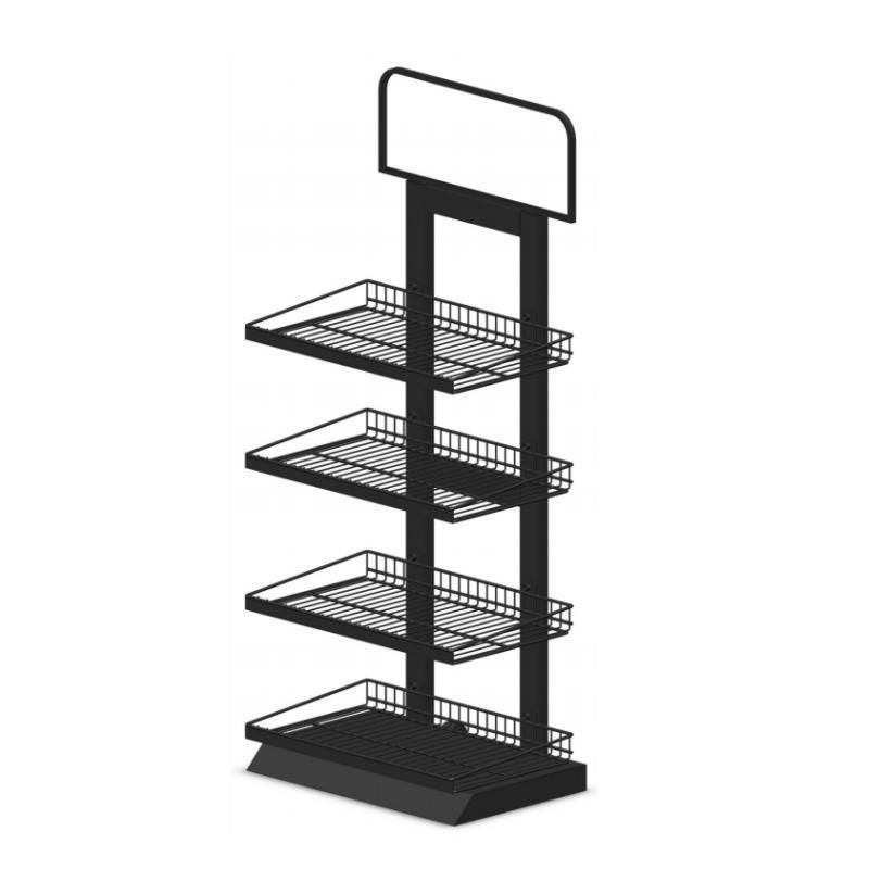 Qcr-6L Retail Store Fixture Supermarket Retail Shelving and Racks