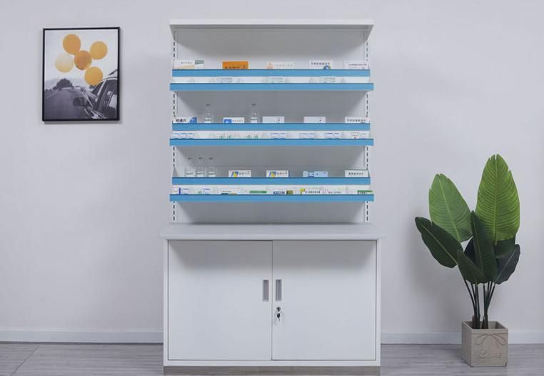 Pharmacy Shelves Medicine Rack Customized Design Medicine Rack