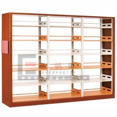 Modern School Library Furniture Steel Magazine Bookshelf