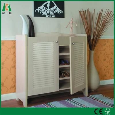 Modern Style Melamine MDF Pb Simple DIY Bookshelf