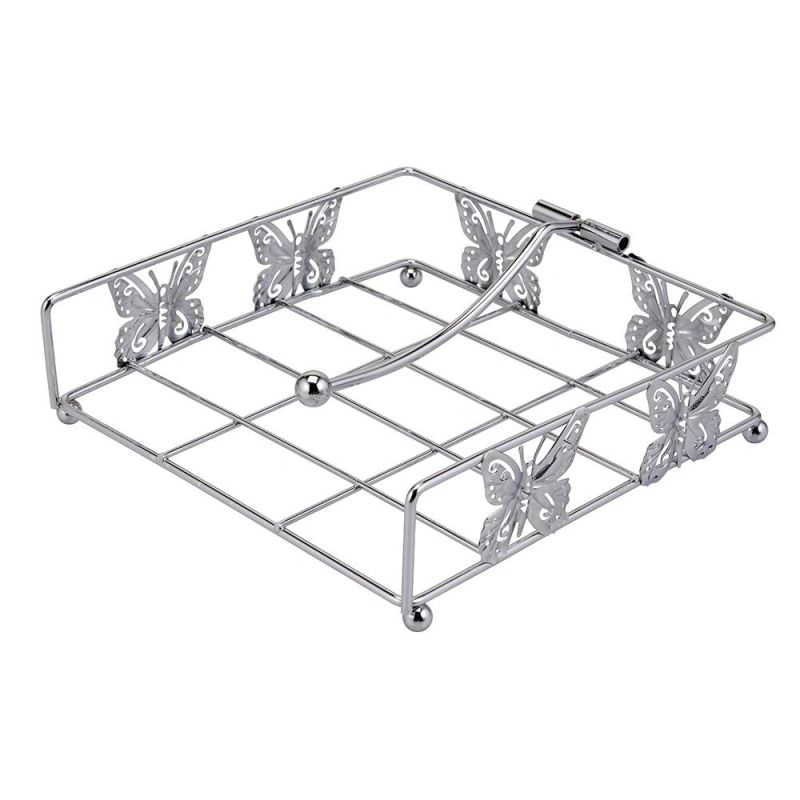 Popular Products 2021 Metal Kitchen Plate Rack Single Layer Drainer Folded Dish Rack