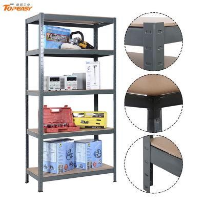 Requires Just a Mallet to Assemble Totally Bolt-Less Shelving System