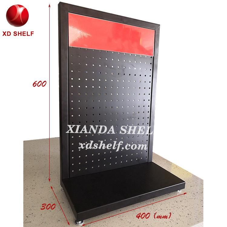 Carton Package Indoor Xianda Shelf Customized Sign Holder Spinner Stand
