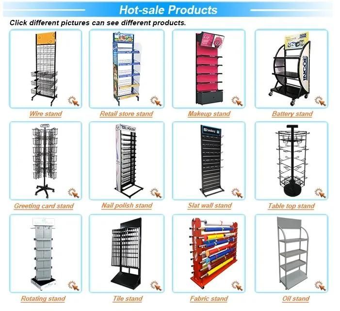 Floor Ceramics Display Stand Showroom Haning Hook Iron Rack