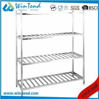 2019 Restaurant Equipment Round Tube Kitchen Storage Rack Ladder Type