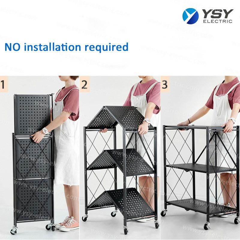 2 Years Warranty Movable Steel Storage Shelving for Kitchen