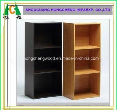 Cheap Commercial Melamine MDF Pb Modular Simple Wooden Bookshelf
