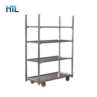 Steel Transport Nursery Flower Plant Rack Trolley Carts with Wheels