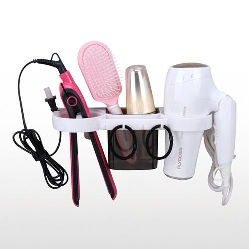 Strong Seamless Hair Dryer Rack Non-Perforated Hotel Sanitary Ware Rack