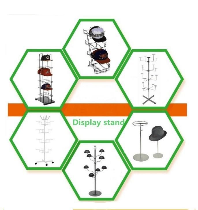 Wholesale Floor Display Stand Spinner Racks with Custom Header