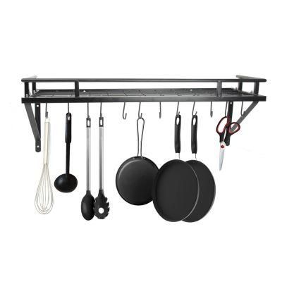 Kitchen Pot Rack Storage Shelf