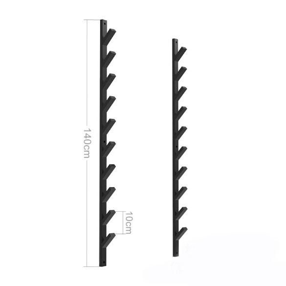 Gym Use Cross Fitness Wall Mounted 3/6/8/10PC Barbell Storage Gun Rack