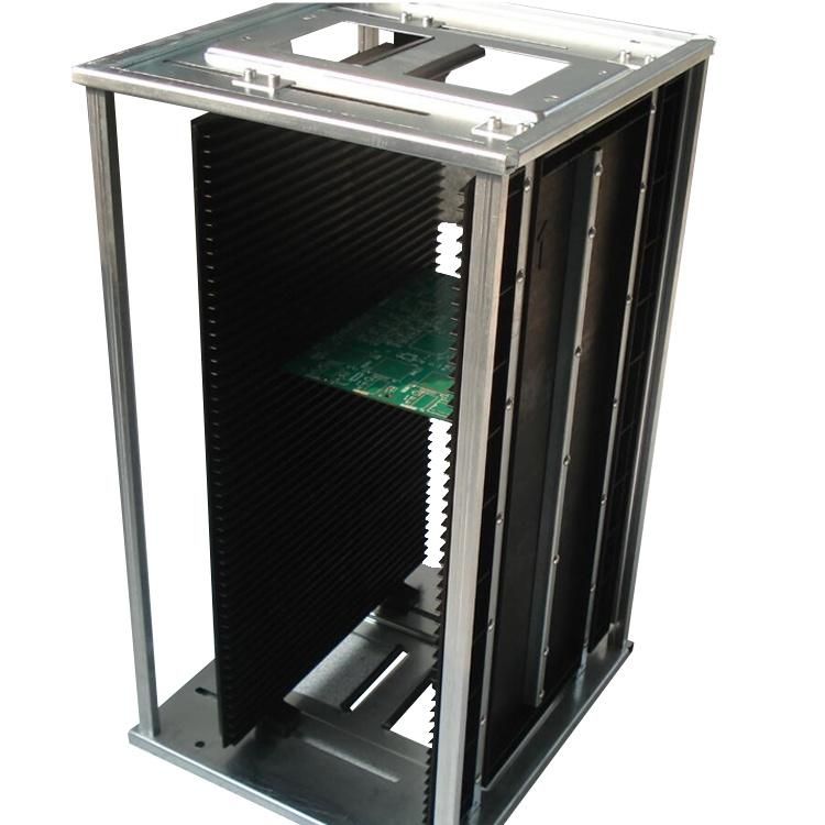 China Supplier Anti-Static SMT ESD Circulation Rack for PCB Container Holder