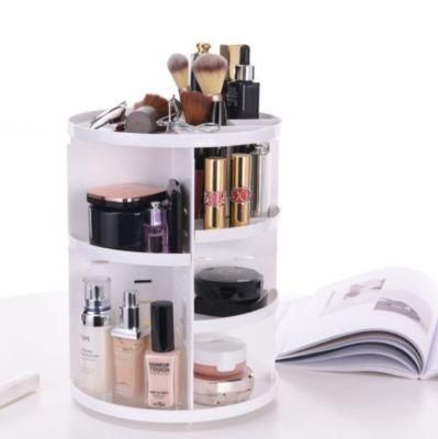360 Rotating Makeup Organizer Acrylic Display Stand