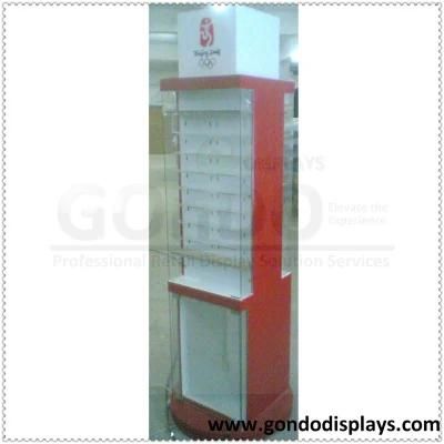 Factory Direct Customized Wooden Display Floor Stand