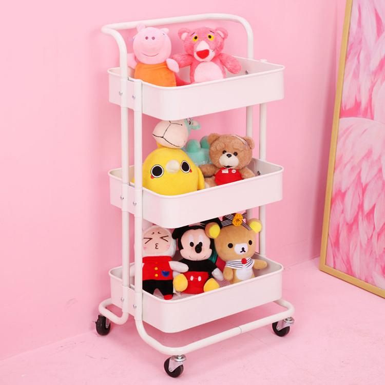 Bedroom Kitchen Bathroom Storage Rack Movement Supermarket Special Display Racks Wisda Commercial White Shelf Rack