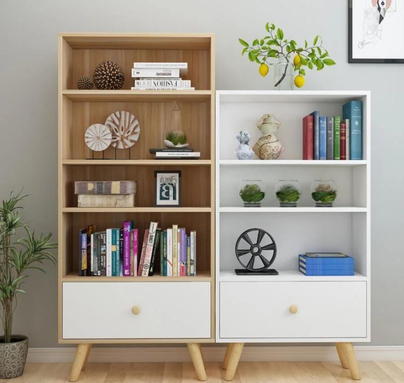 Storage Cabinet Simple Modern Children′s Bookshelf Shelf Simple Floor Bedroom Combination
