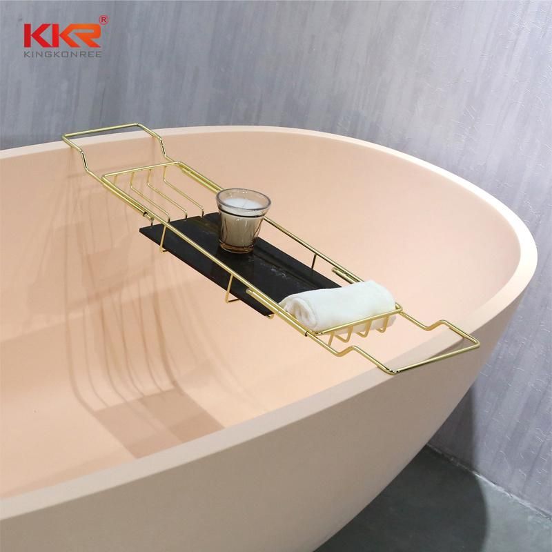 Kingkonree Good Quality Bamboo Bathtub Rack