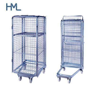 High Quality Transportation Cargo Storage Durable Nestable Roll Cages for Sale