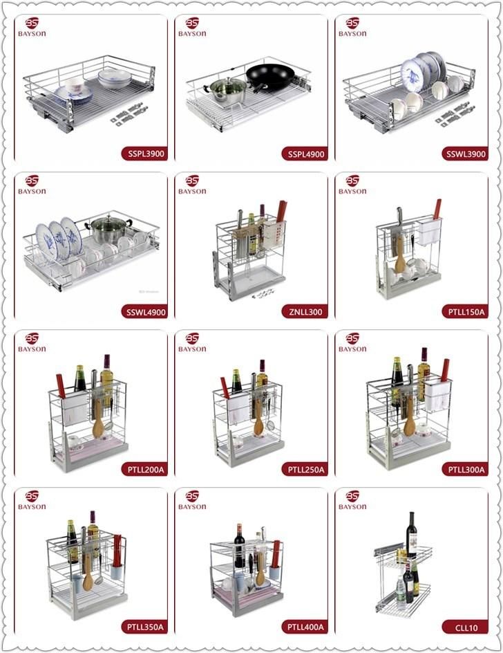 Stainless Steel Bottom Rack Kitchen Storage Rack