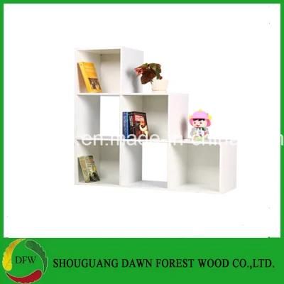 Cheap Price Wooden Bookcase with MFC/MDF Material
