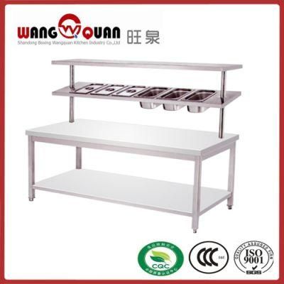 Stainless Steel Shelf Assembly Storage Kitchen Rack with CE