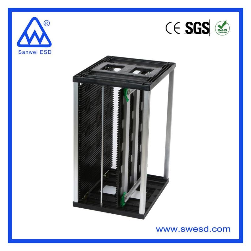 3W-9805301b2-2 ESD SMT PCB Magazine Rack for Storage PCB Boards