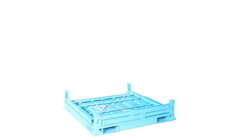 China Manufacturer Warehouse Stacker Heavy Duty Shelf Frame Stainless Steel Box