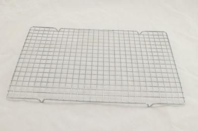 100% 304 Stainless Steel Cool Wire for Bread and Cake Grid Mesh Store Floor Storage Home Supermarket Metal Retail Display Rack