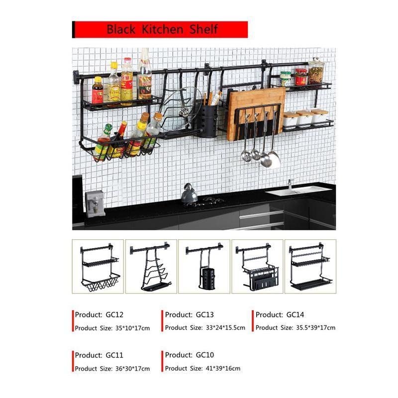 Condiment Storage Rack Double Layer Spice Jars Rack Kitchen Storage Holder Multifunction Kitchen Organizer Storage Shelf Rack