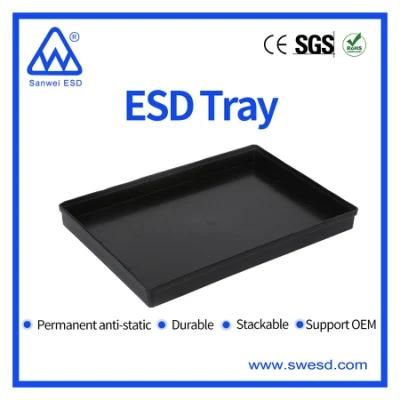 Good Price Black Conductive PCB Storage Crates ESD Tray