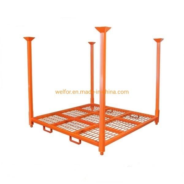 Storage Tyre Stack Racks Foldable Racking Tires Stacking Racks