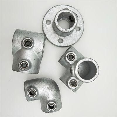 Malleable Iron Railing Pipe Key Clamp Fitting