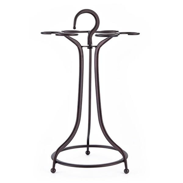 Countertop Metal Wine Glass Holder Freestanding Tabletop Stemware Storage Rack