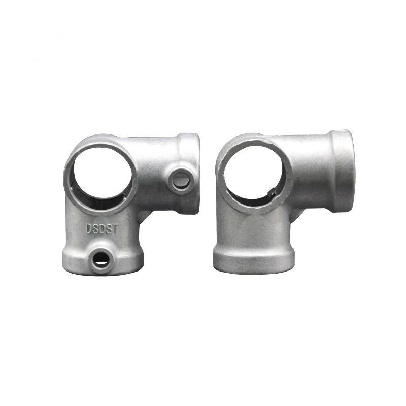 OEM 3 Way Through Key Clamp Pipe Fittings with Screws in Stock