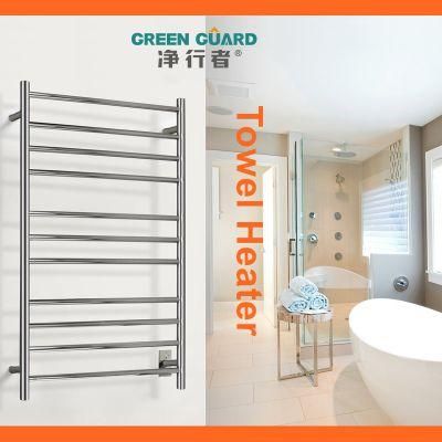 2022 New Modern Bathroom Rack Gold Heated Towel Rail Heated Drying Rack Towel Warmer Rack