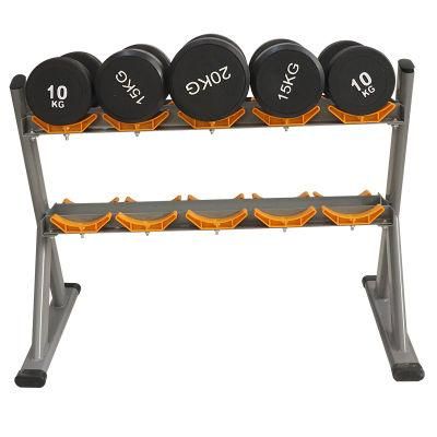 a Shelf for 10 Pairs Dumbbells Racks with Bracket Gym Equipment Light Machine