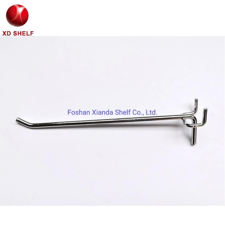 Xianda Single Carton Package 200 / 250 300 350 (mm) Merchandise Metal Shelf Hook