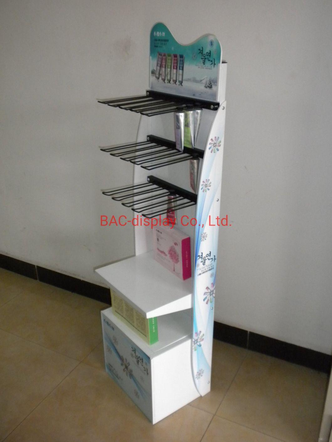 New Design 4 Tier Metal Board Display Wine Bottle Rack