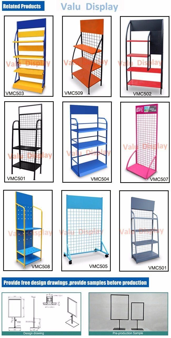 Metal Supermarket Engine Oil Storage Display Shelf Rack for 4s Shop