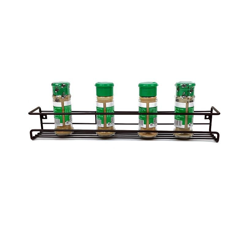 Kitchen Rack Countertop Storage Organizer Metal Wall Hanging Spice Rack