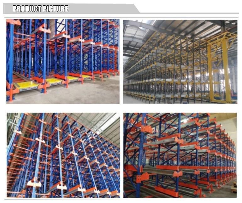 Radio Shuttle Pallet Racking Radio Shuttle Heavy Duty Rack with ISO Certification