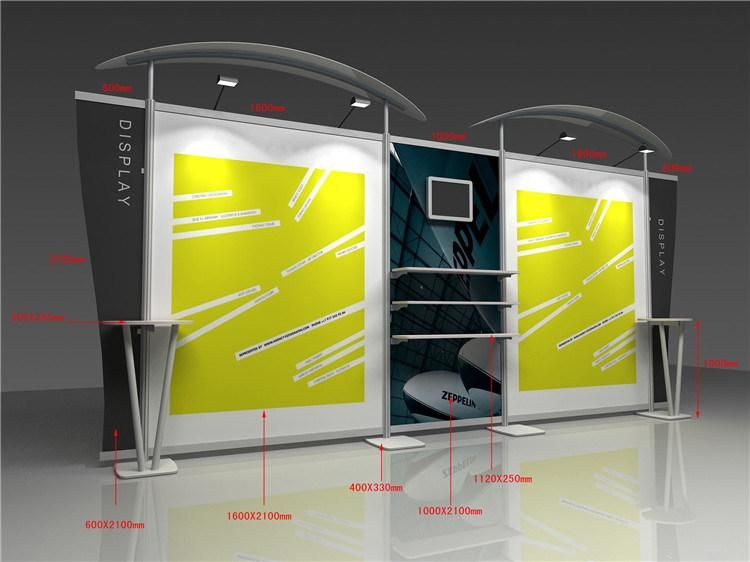 Aluminum Modular Floor Stand Exhibition Display for Advertising