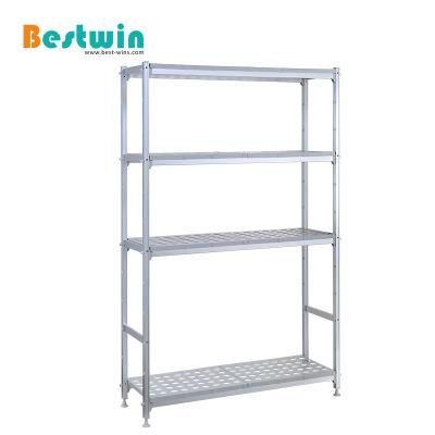 4-Tier Adjustable Kitchen Storage Shelving Cold Room Rack